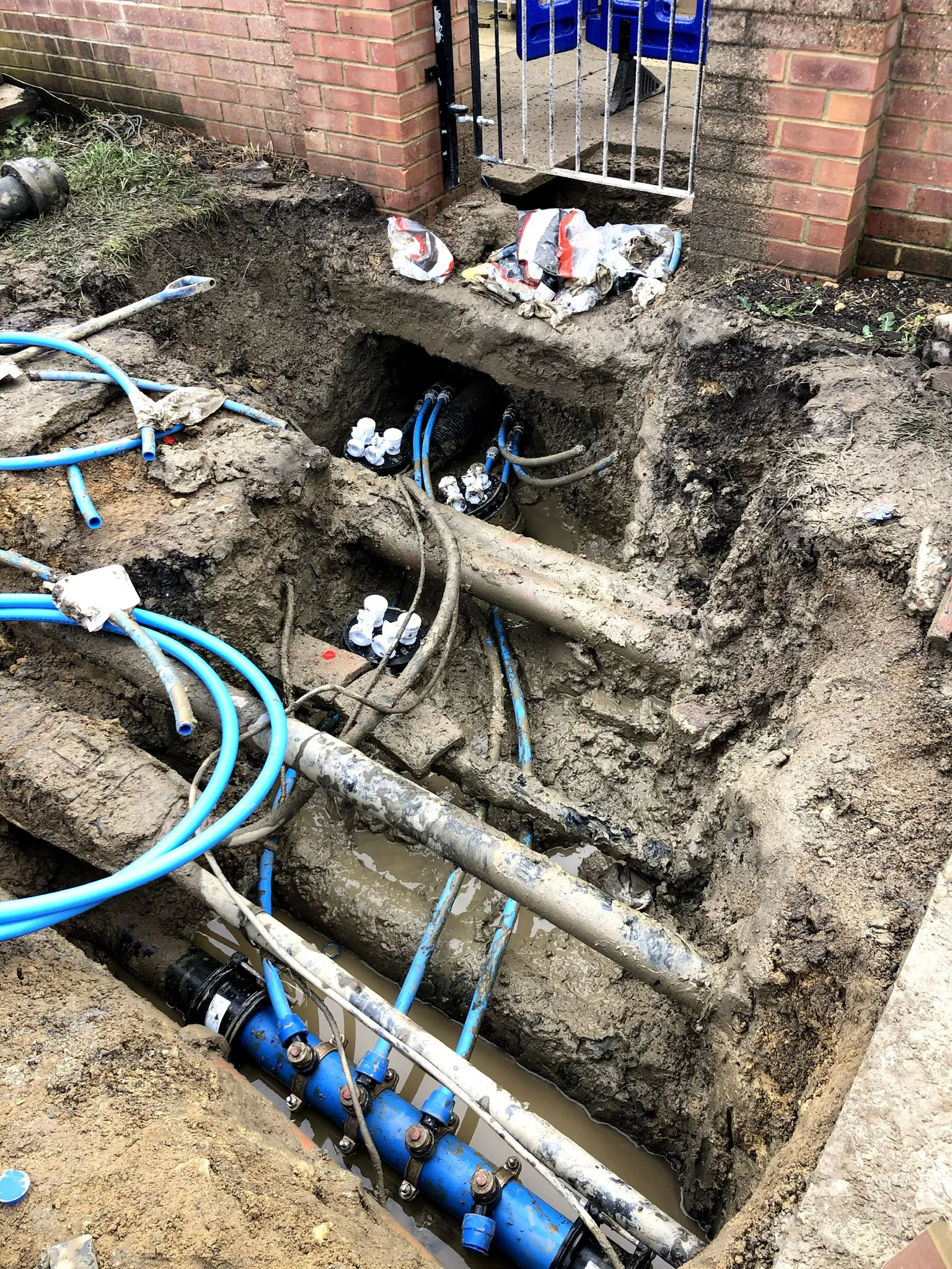 Crows nest water excavation